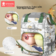 Рюкзак Xinandai Mimi Bag, вместительный многофункциональный рюкзак для путешествий, легкий и удобный мешок для хранения грудного молока для мам и малышей, дизайн Vera Wind Landscape. - изображение 9