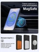 Чохол силіконовий з магнітом протиударний Case with MagSafe для Samsung Galaxy S26 чорний - зображення 4