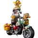 Фигурка Тома и Джерри в стиле ретро на мотоцикле от 52TOYS, модная игрушка-декор в стиле аниме, подарок на день рождения. - изображение 3