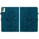 Защитный чехол UniCase Flower для TECNO Megapad 11 - Blue - изображение 7