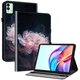 Защитный чехол Deexe Flower для TECNO Megapad 11 - Purple Peony - изображение 1