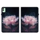 Защитный чехол Deexe Flower для TECNO Megapad 11 - Purple Peony - изображение 7