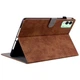 Защитный чехол Deexe Cute Tiger для TECNO Megapad 11 - Brown - изображение 4