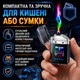 Запальничка електроімпульсна ZGP JL 335 USB Type-C з подвійною плазмовою дугою індикатором заряду прозорим корпусом - зображення 5