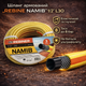 Шланг для полива REBINER NAMIB 1/2" 30 м армированный — садовый для воды желто-оранжевый - изображение 1