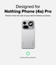 Чехол Ringke Fusion X для Nothing Phone (4a) Pro Black (FX1289E55) - изображение 10