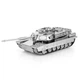 Металевий 3D конструктор "Tank - M1 Abrams", Metal Earth, MMS206 - изображение 6