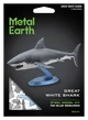 Металевий 3D конструктор "Біла акула", Metal Earth, ME1008 - зображення 7