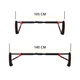 Турник раздвижной Cornix Elite 105-140 см XR-0291 Black/Red - изображение 2