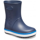 Дитячі гумові чоботи Crocs Crocband Rain Boot kids 29 р 17.5-18.3 см Темно-сині 205827-C12 Navy/Bright Cobalt - зображення 2