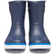 Дитячі гумові чоботи Crocs Crocband Rain Boot kids 29 р 17.5-18.3 см Темно-сині 205827-C12 Navy/Bright Cobalt - зображення 4