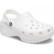 Сабо на високій платформі Crocs Classic Platform Clog 38-39 р 24.3-24.8 см Білі 206750 M6/W8 White - зображення 3