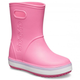 Дитячі гумові чоботи Crocs Crocband Rain Boot kids 33 р 20.1-20.8 см Рожевий 205827-J2 Lemonade/Lavender - зображення 2