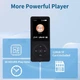Многофункциональный MP3-плеер SWOFY M200, Bluetooth 5.2, FM, функция возобновления прослушивания с места остановки, внешний динамик + наушники - изображение 7