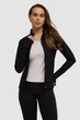 Жіноча спортивна кофта AVECS чорна з технологією 4-Way Stretch 50642/1 L - изображение 6