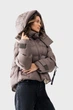 Куртка Avecs бежева пухова 70552/59 XL - зображення 4