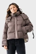 Куртка Avecs бежева пухова 70552/59 XL - зображення 11