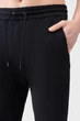 Брюки AVECS чорні з трикотажу Double Face 50586/1 5XL - изображение 7