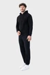Штани Avecs чорні з трикотажу Double face 50591/1 4XL - изображение 2