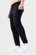 Штани Avecs чорні з трикотажу Double face 50591/1 4XL - изображение 4
