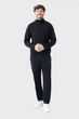 Брюки AVECS чорні з трикотажу Double Face 50590/1 5XL - зображення 2