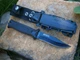 Ніж фултанг туристичний Gerber Portland Oregon 24 см Clip Point чорний в чохлі - зображення 4