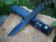 Ніж фултанг туристичний Gerber Portland Oregon 24 см Clip Point чорний в чохлі - зображення 8