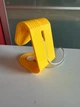Настільна підставка 2-в-1 для iPhone (MagSafe) та Apple Watch у параметричному дизайні (жовта) - изображение 4