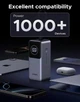 Зовнішній акумулятор павербанк Ugreen Nexode 130W 20000mAh УМБ для ноутбука MacBook Air/Pro, iPad, Starlink Mini, PD3 (PB723), Gray - зображення 6
