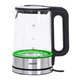 Електрочайник Mesko MS 1301 black, 1.7L, LED, регулювання температури, 2200 Вт - изображение 1