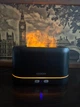 Ультразвуковой увлажнитель воздуха с имитацией пламени ESSAGER Flame Aromatherapy Humidifier 300ml Black - изображение 1