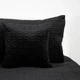 Покривало ТЕП VELOUR Мозаїка велюр євро 220х240 см Чорний (55860220240) - зображення 2