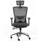 Кресло для руководителя Dawn black/grey E7788 - изображение 3