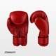 Боксерские детские перчатки Everlast 6 oz синие для бокса и фитнеса PU-кожа перчатки для тренировок на мешке и лапах - изображение 6