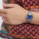 Женские часы Casio LTP-V004D-2B голубые 30 м - изображение 4