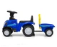 Дитячий трактор каталка Milly Mally New Holland Blue з причепом каталка толокар від 1 року трактор дитячий біговел каталка від 12 місяців - зображення 2