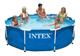 Круглий сімейний каркасний басейн для відпочинку на природі Intex 28200 для всієї родини 305 x 76 cм із міцного матеріалу 4485 літрів - зображення 7