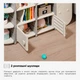 Детский стеллаж Mealux Bubbles White (KD-E057 White) - изображение 6
