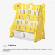 Дитячий стелаж Mealux Raffo Yellow (KD-E042 Yellow) - зображення 8