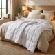 Бамбукова ковдра Billerbeck Bamboo Uno 200x220 см білий 51903483 - зображення 3