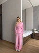 Жіночий класичний костюм (сорочка+брюки) Uaclothes 42 Рожевий (like38167-185991349) - зображення 2