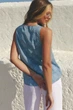 Жіночий жилет з віскозного льону асиметрична модель Seventeen L-XL Світло-блакитний (2000000207704) - зображення 4