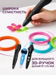 Пластик для 3D ручки Филамент для 3д ручки комплект 20 цветов Timoha - изображение 5