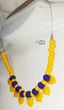 Бусы стекла ручной работы ISTA Lampwork N 226 Подсолнух 46 см - изображение 4