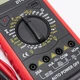 Цифровой мультиметр тестер Digital DT-9205A Красный - изображение 5