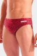 Плавки для плавання чоловічі Arena SNAKESKIN SWIM BRIEFS 010162-400 105 Червоний - зображення 2