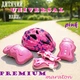 Комплект шлем и защита Maraton с регулировкой по объему размер S-M 3-15 лет Hot Pink (3446747483) - изображение 1
