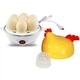 Яйцеварка электрическая автоматическая 14 яиц Double Layer Chicken Shape - изображение 4