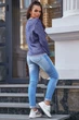 Джемпер R819,3806 Seventeen Синий S/XL (R819.3806) - изображение 4