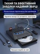 Дисковод внешний многофункциональный оптический DVD привод и USB хаб с кардридером Micro SD Type-C USB для ноутбука компьютера ПК для записи CD DVD RW - изображение 4